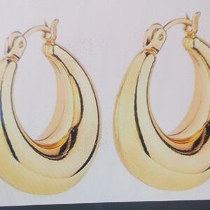 Gold 14 K Plated Earrings